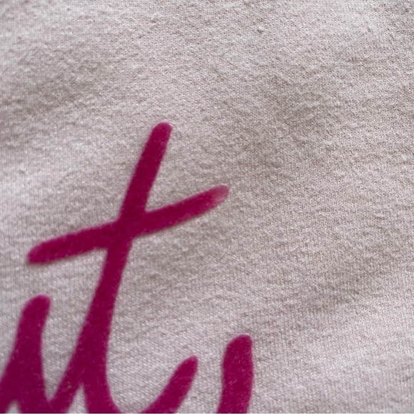 Wildfox Sweater “But First, Cocktails” Pullover Sweatshirt Cozy Pink XL - Picture 11 of 12